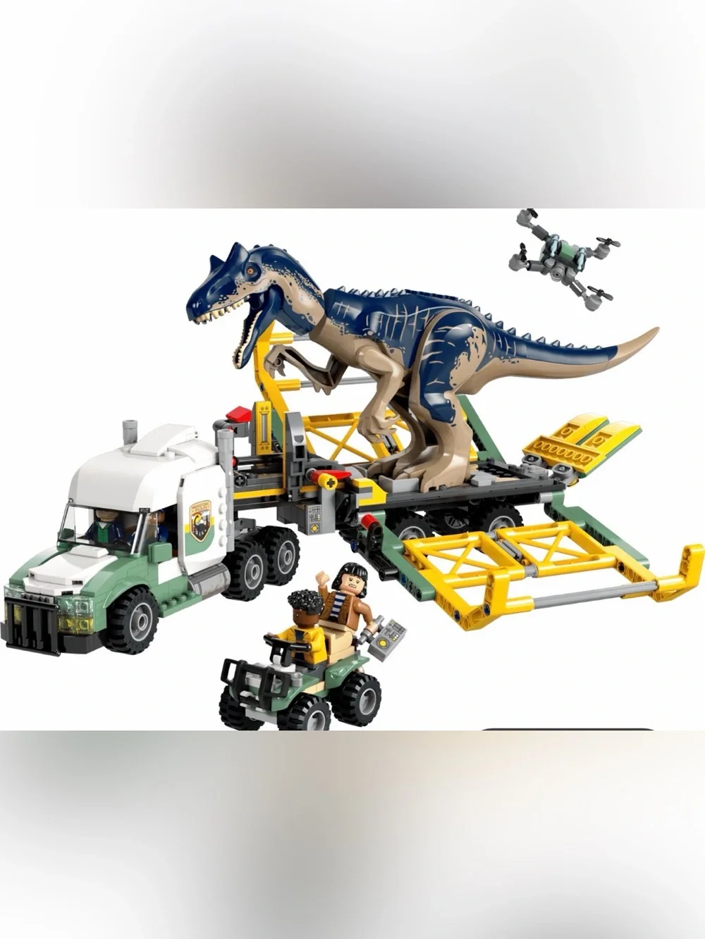 LEGO Jurassic World 76966 Dinosaur Missions: Allosaurus Transport Truck RETIRED